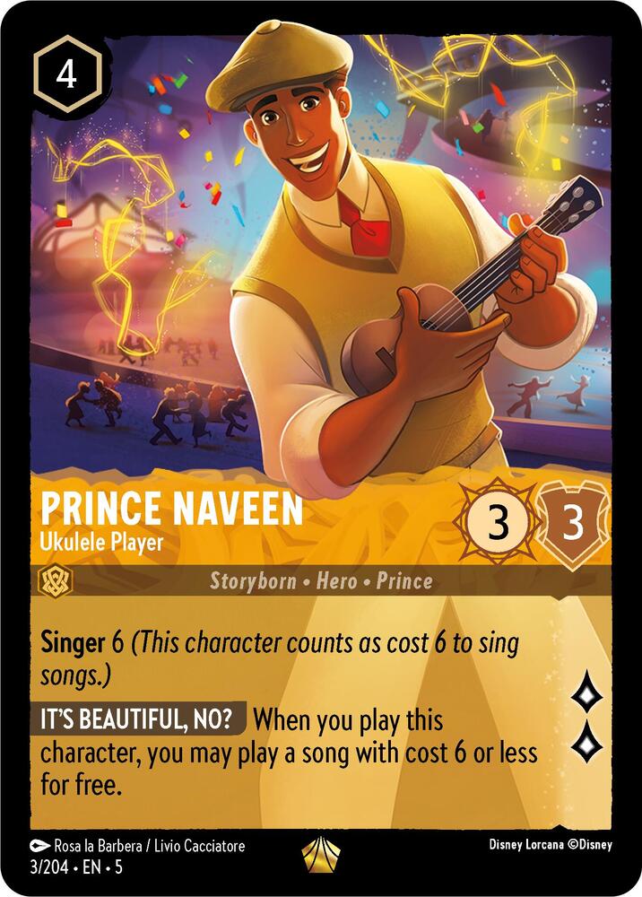 Prince Naveen - Ukulele Player / Legendary / LOR5