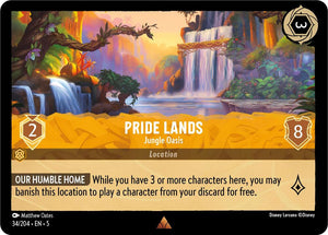 Pride Lands - Jungle Oasis / Rare / LOR5 (FOIL)