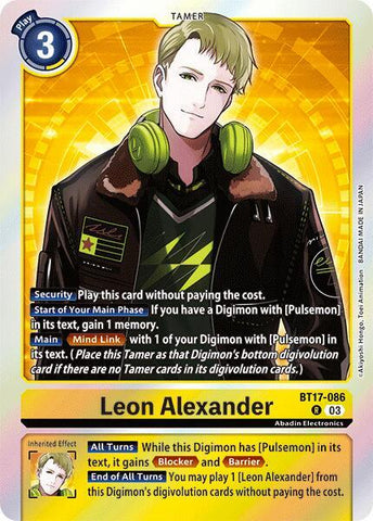 Leon Alexander / Rare / BT17