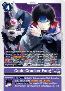 Code Cracker Fang / Uncommon / BT17