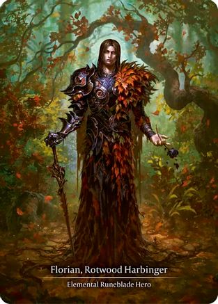 Florian, Rotwood Harbinger (Marvel) (ROS001-MV) - Rosetta Cold Foil