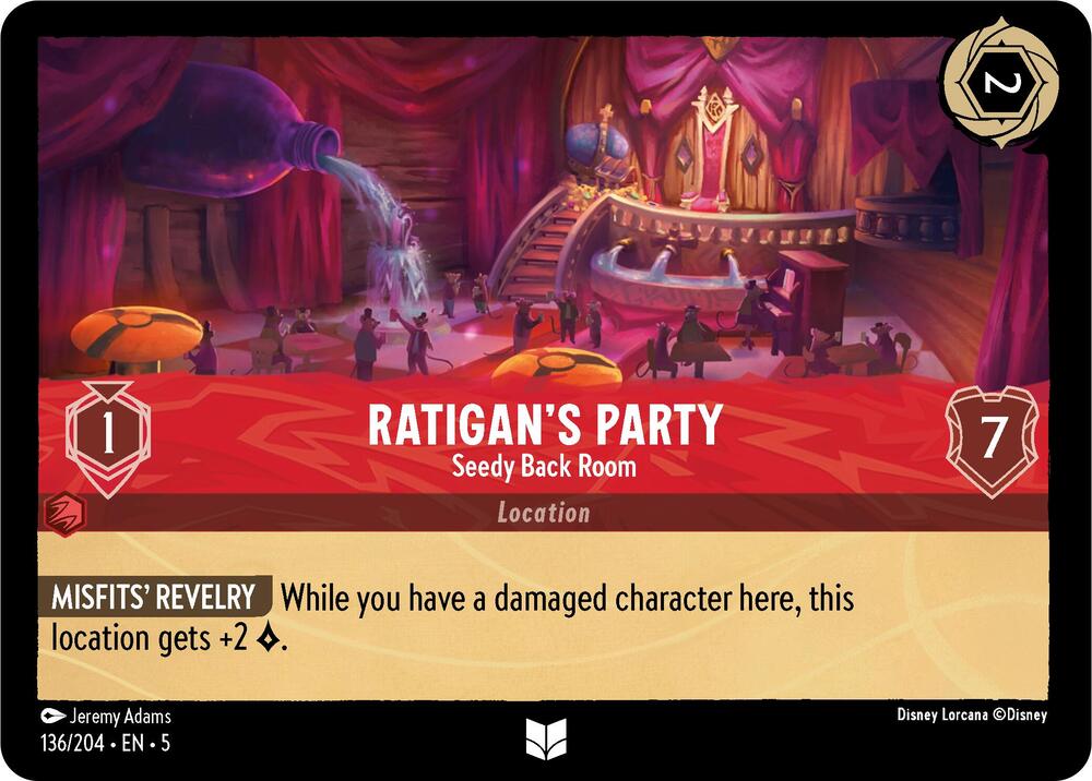 Ratigan's Party - Seedy Back Room / Uncommon / LOR5