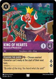 King of Hearts - Monarch of Wonderland / Uncommon / LOR5