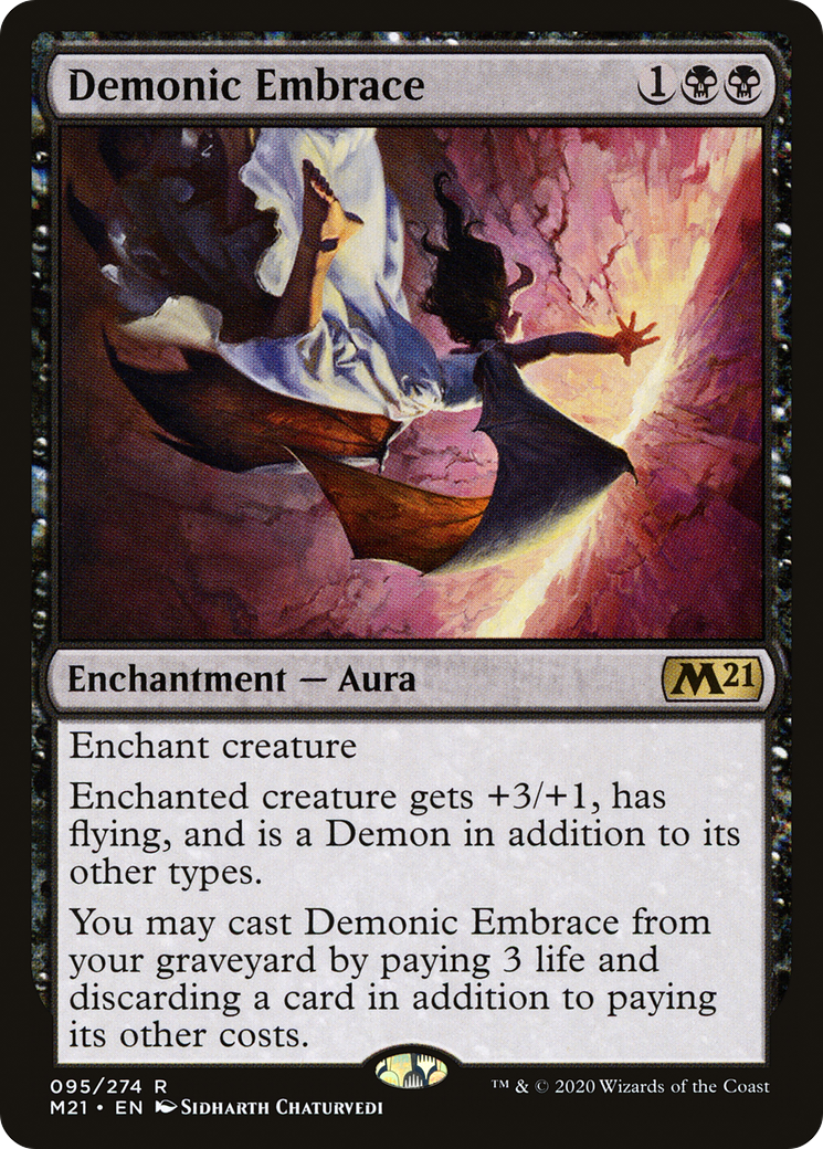 Demonic Embrace (M21-095) - Core Set 2021