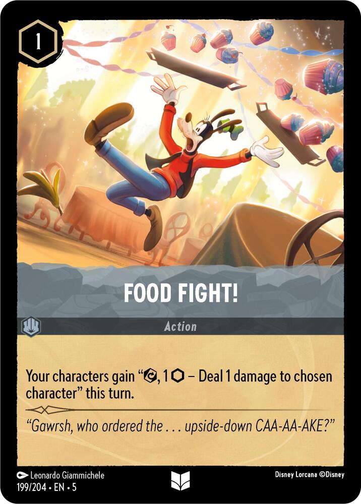 Food Fight! / Uncommon / LOR5