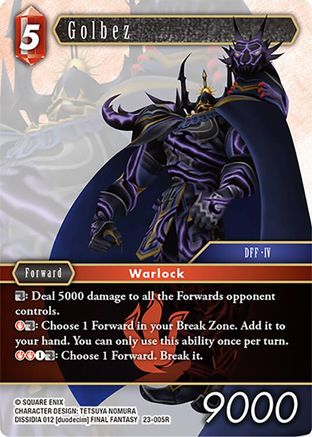 Golbez (23-005R) - Hidden Trials Foil