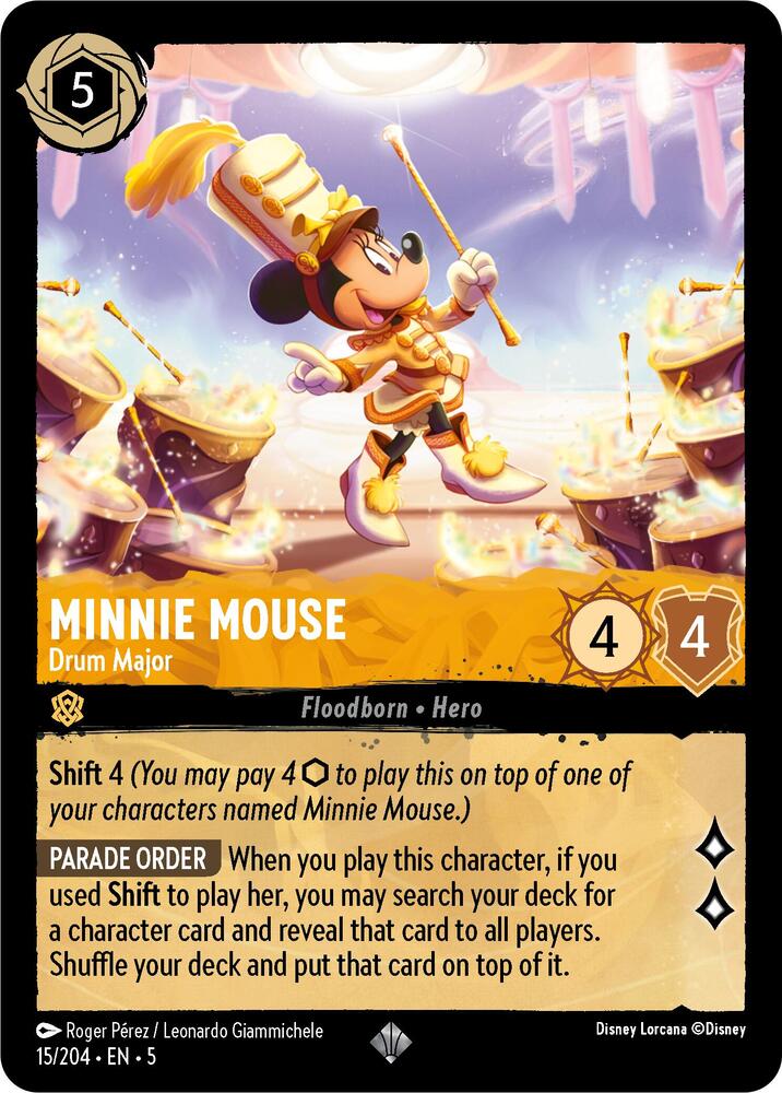 Minnie Mouse - Drum Major / Super Rare / LOR5