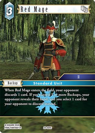 Red Mage (23-020C) - Hidden Trials Foil