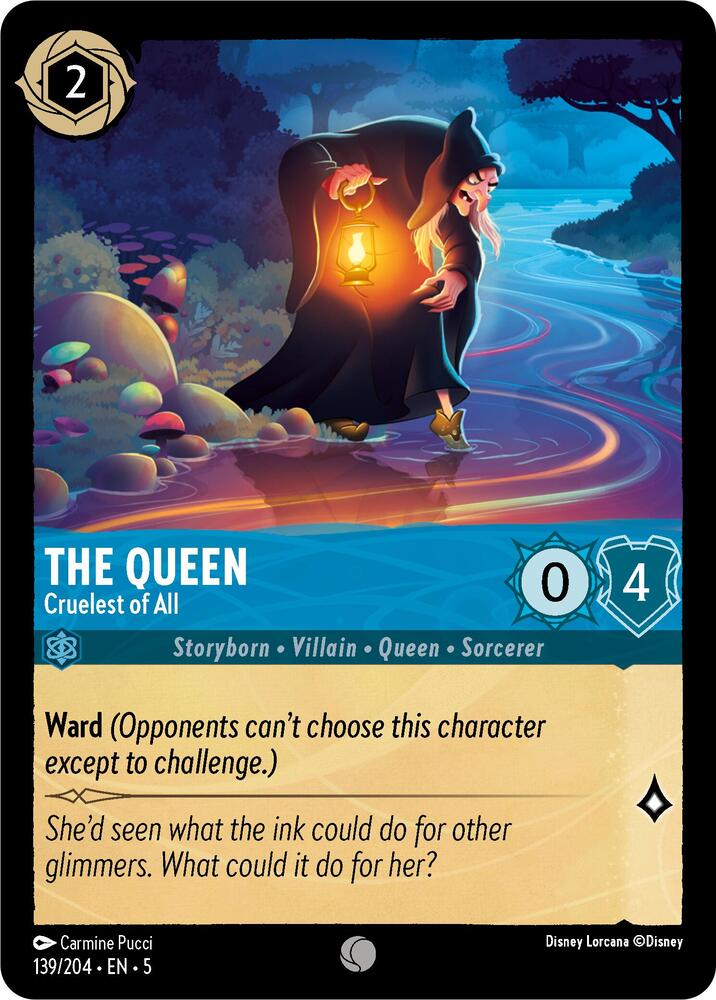 The Queen - Cruelest of All  / Common / LOR5 (FOIL)