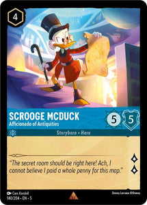 Scrooge McDuck - Afficionado of Antiquities / Rare / LOR5