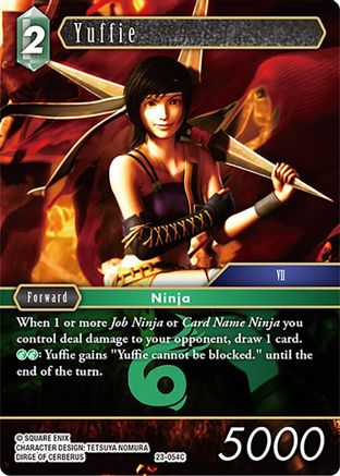 Yuffie (23-054C) - Hidden Trials Foil