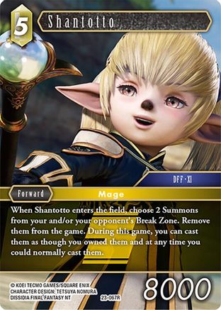 Shantotto (23-067R) - Hidden Trials Foil