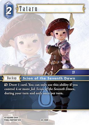 Tataru (23-106H) - Hidden Trials Foil