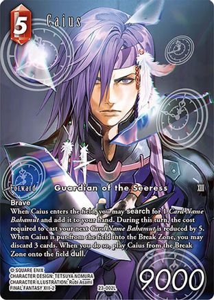 Caius (Full Art) (23-002L) - Hidden Trials Foil