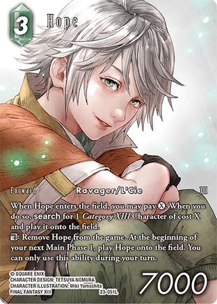 Hope (Full Art) (23-051L) - Hidden Trials Foil
