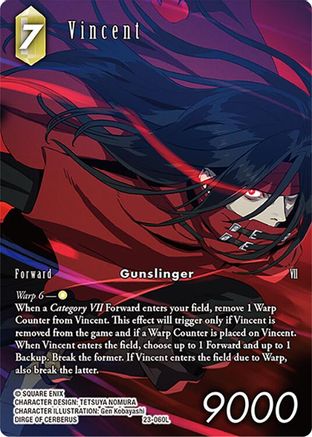 Vincent (Full Art) (23-060L) - Hidden Trials Foil