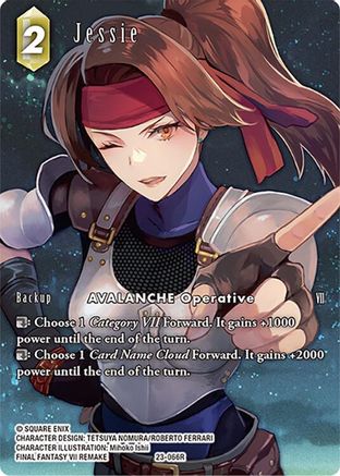Jessie (Full Art) (23-066R) - Hidden Trials Foil
