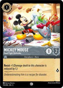 Mickey Mouse - Food Fight Defender / Common / LOR5