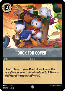 Duck for Cover! / Common / LOR5 (FOIL)