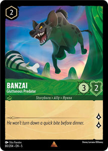 Banzai - Gluttonous Predator / Rare / LOR5