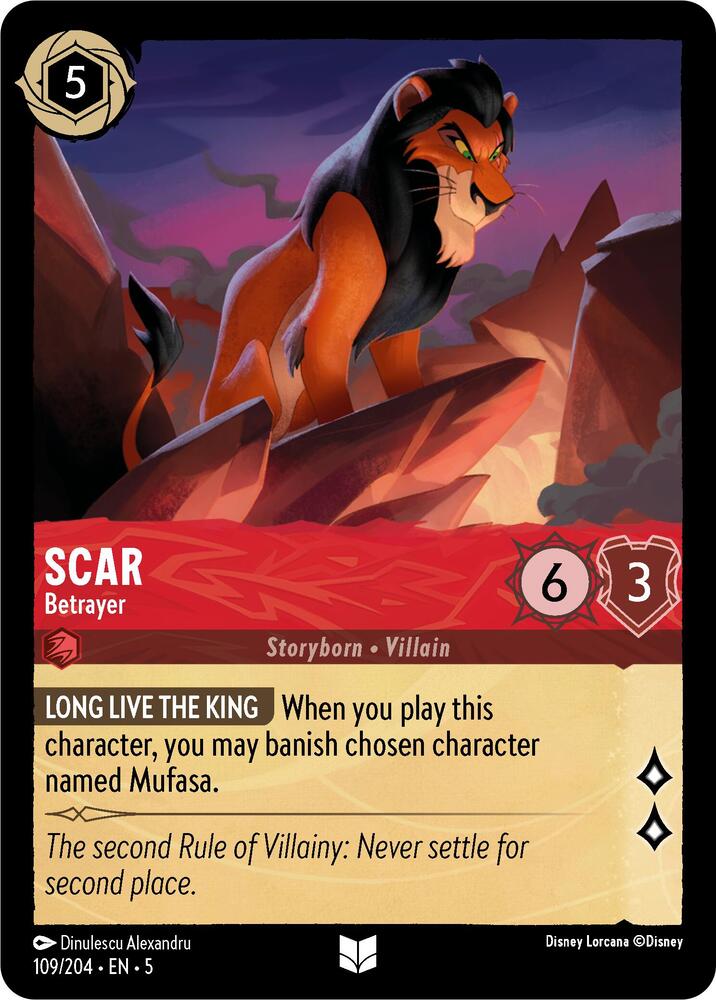 Scar - Betrayer / Uncommon / LOR5