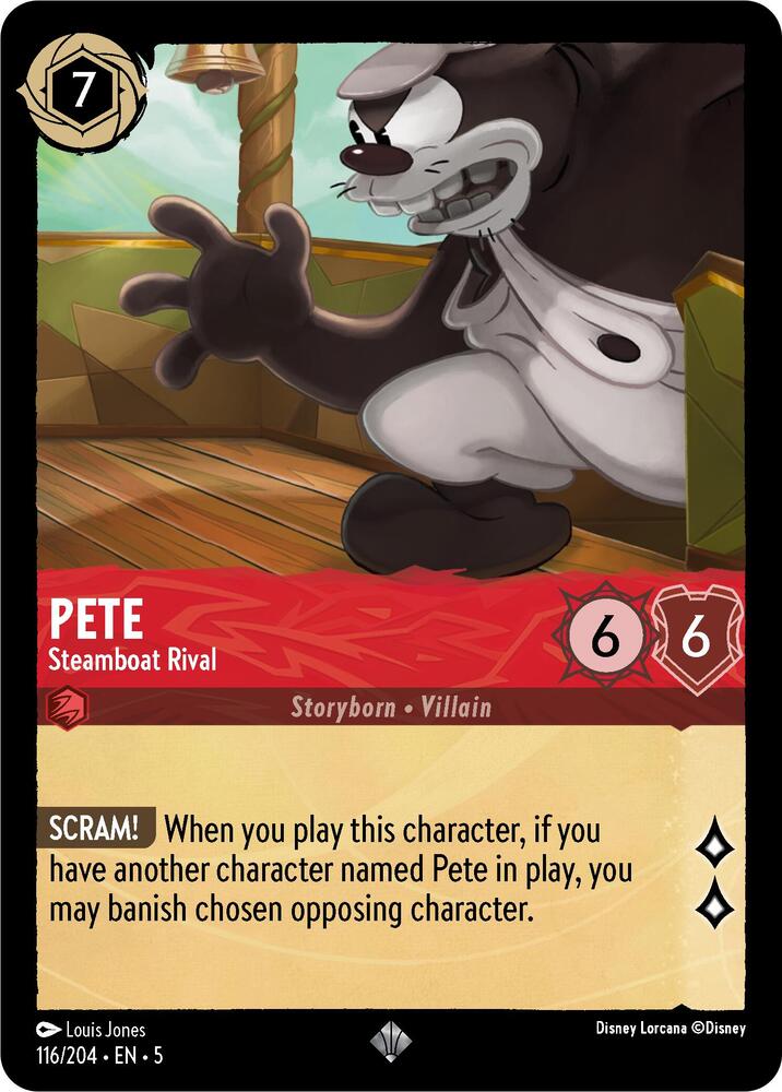 Pete - Steamboat Rival / Super Rare / LOR5