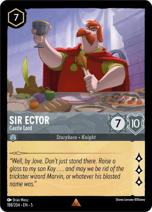 Sir Ector - Castle Lord / Rare / LOR5