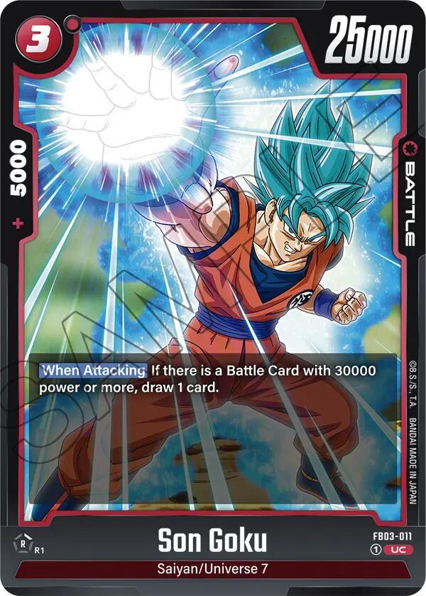 Son Goku - FB03-011 / Uncommon / FB3