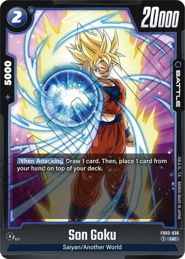 Son Goku - FB03-036 / Uncommon / FB3