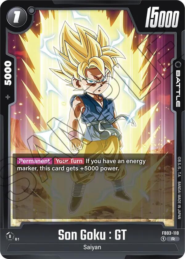 Son Goku : GT - FB03-110 / Rare / FB3