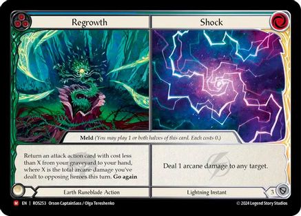 Regrowth // Shock (ROS253) - Rosetta Rainbow Foil