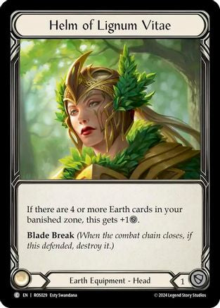 Helm of Lignum Vitae (ROS029) - Rosetta Cold Foil