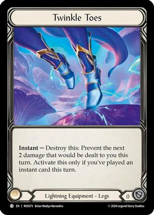 Twinkle Toes (ROS073) - Rosetta Cold Foil