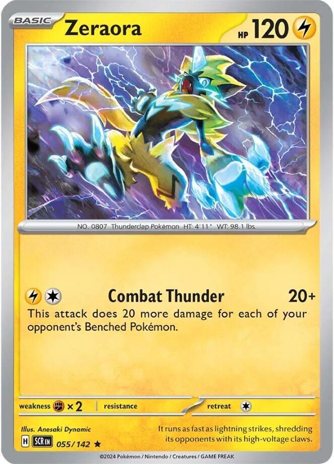 Zeraora - 055/142 / Rare / SCR