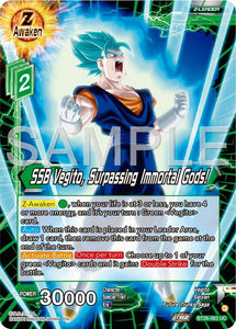 SSB Vegito, Surpassing Immortal Gods! / Uncommon / BT26