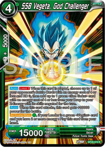 SSB Vegeta, God Challenger / Rare / BT26