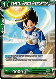 Vegeta, Potara Premonition / Common / BT26