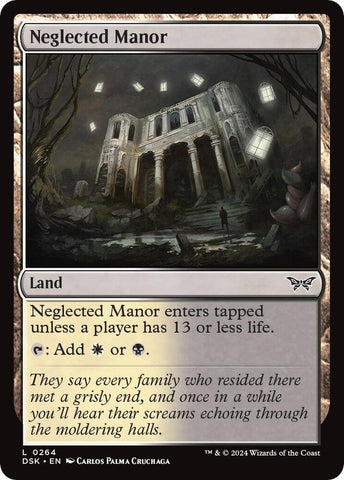 Neglected Manor / L / DSK (FOIL)