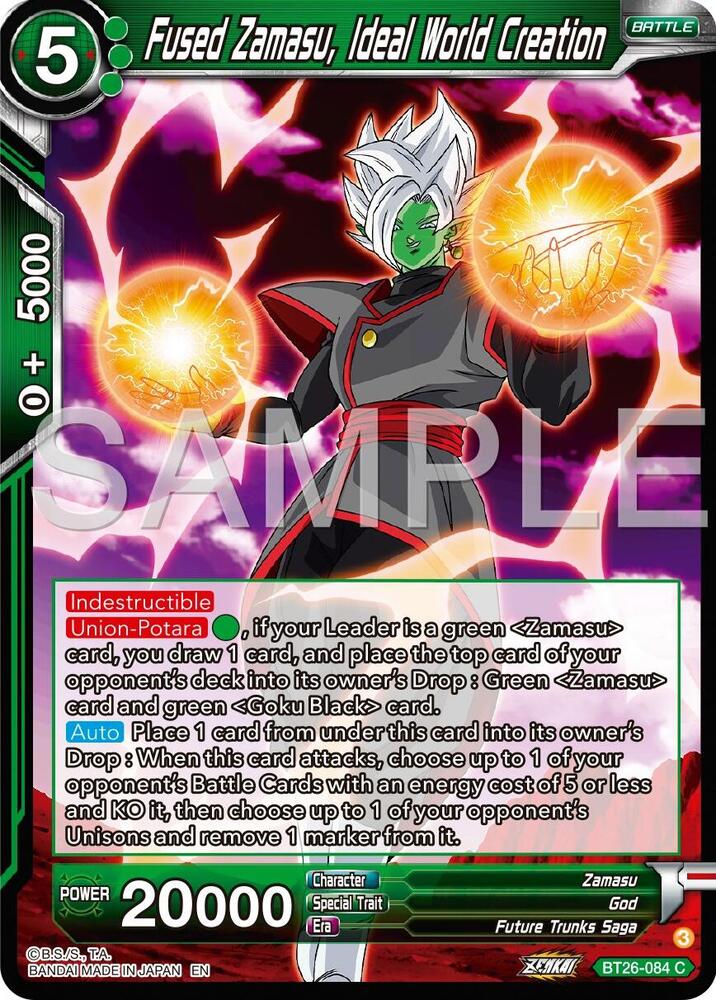 Fused Zamasu, Ideal World Creation / Common / BT26