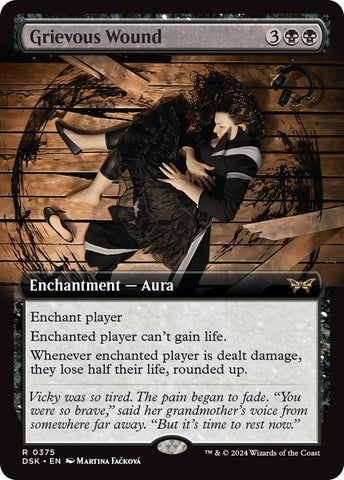 Grievous Wound (Extended Art) / DSK (FOIL)