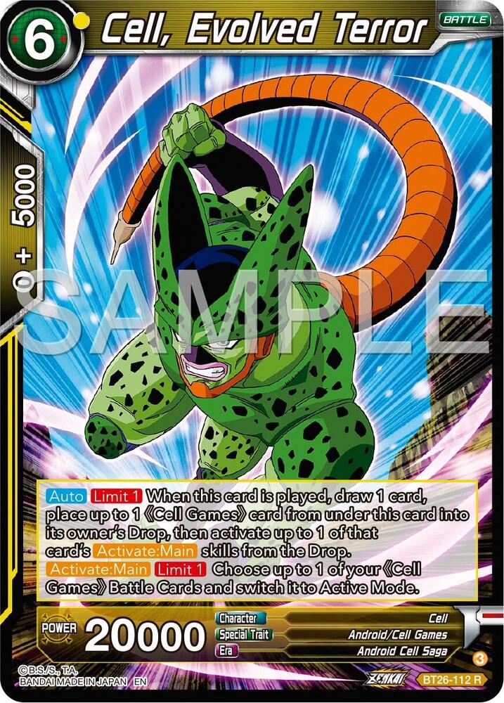 Cell, Evolved Terror / Rare / BT26