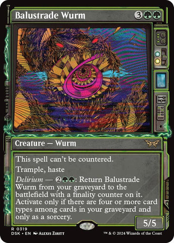 Balustrade Wurm (Showcase) / DSK (FOIL)