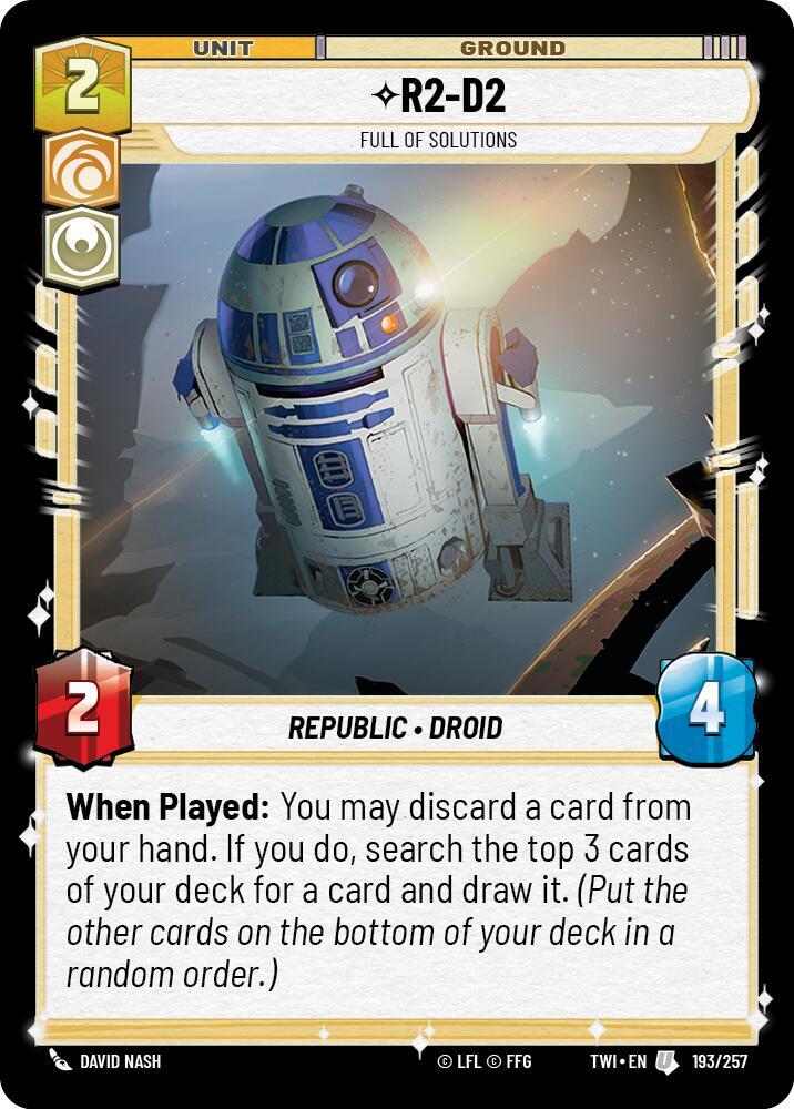 R2-D2 - Full of Solutions / Uncommon / TOR