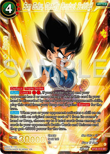 Son Goku, Deadly Combat Settled / Super Rare / BT26