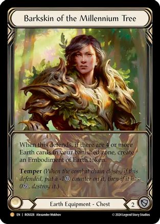 Barkskin of the Millennium Tree (Extended Art) (ROS028) - Rosetta Cold Foil