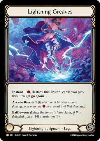 Lightning Greaves / Legendary / ROS (FOIL)