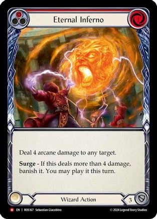 Eternal Inferno (ROS167) - Rosetta Rainbow Foil