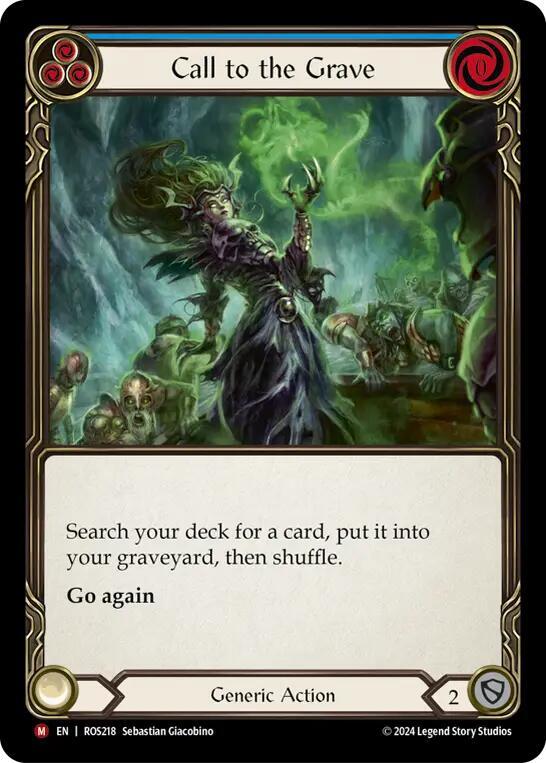 Call to the Grave / Majestic / ROS (FOIL)