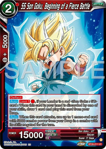 SS Son Goku, Beginning of a Fierce Battle / Uncommon / BT26