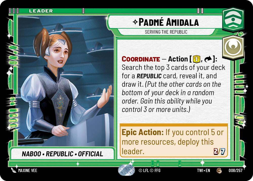 Padmé Amidala - Serving the Republic / Common / TOR